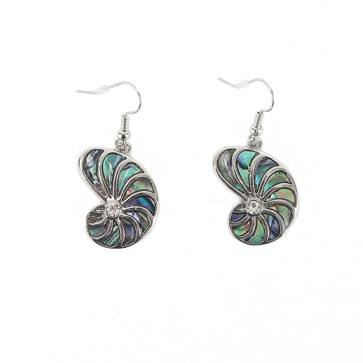 Jewelry Makamae Earring Shell Silver
