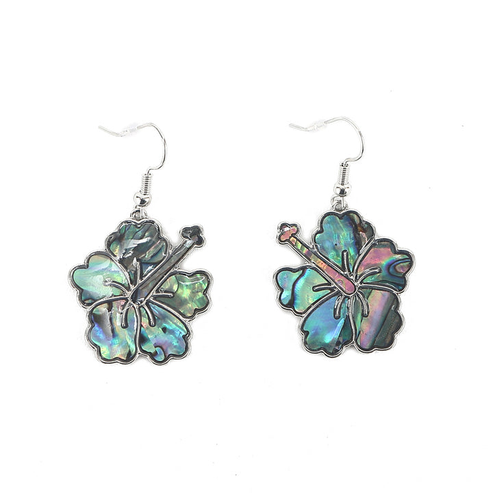Jewelry Makamae Earring Hibiscus Silver