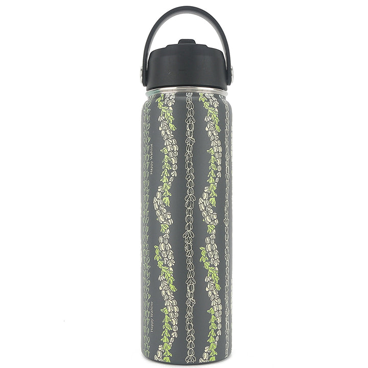 Insulated Water Bottle 24oz Pakalana Grey