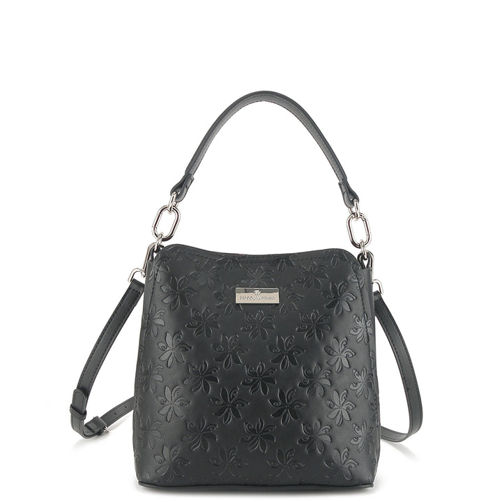 Crossbody Abby Tiare Embossed Black
