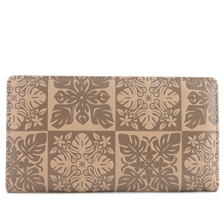 Wallet Teyla Quilt Embossed Beige