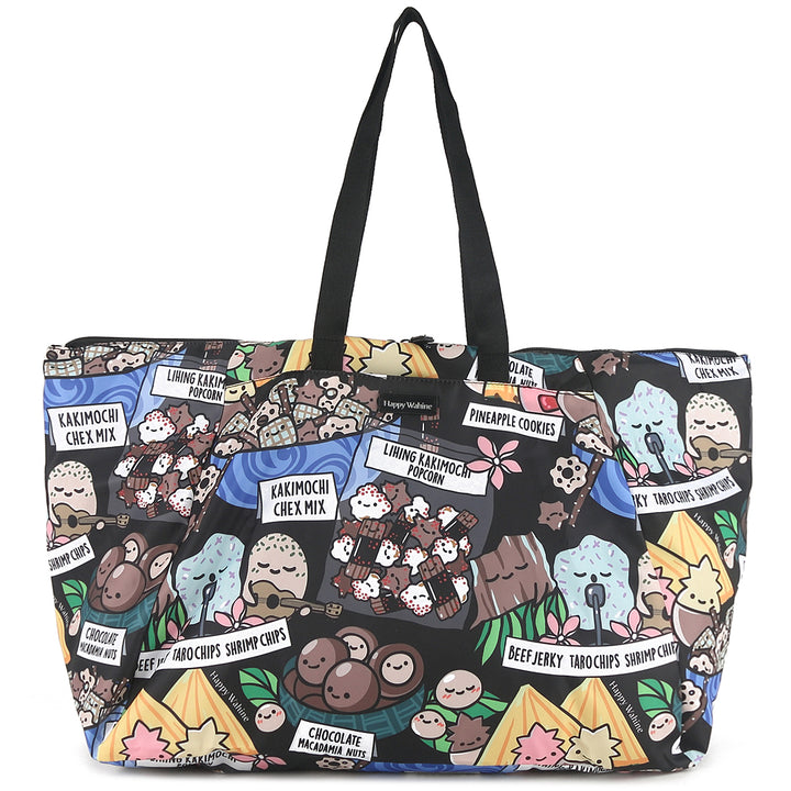 Tote Tomoko Local Snacks Black