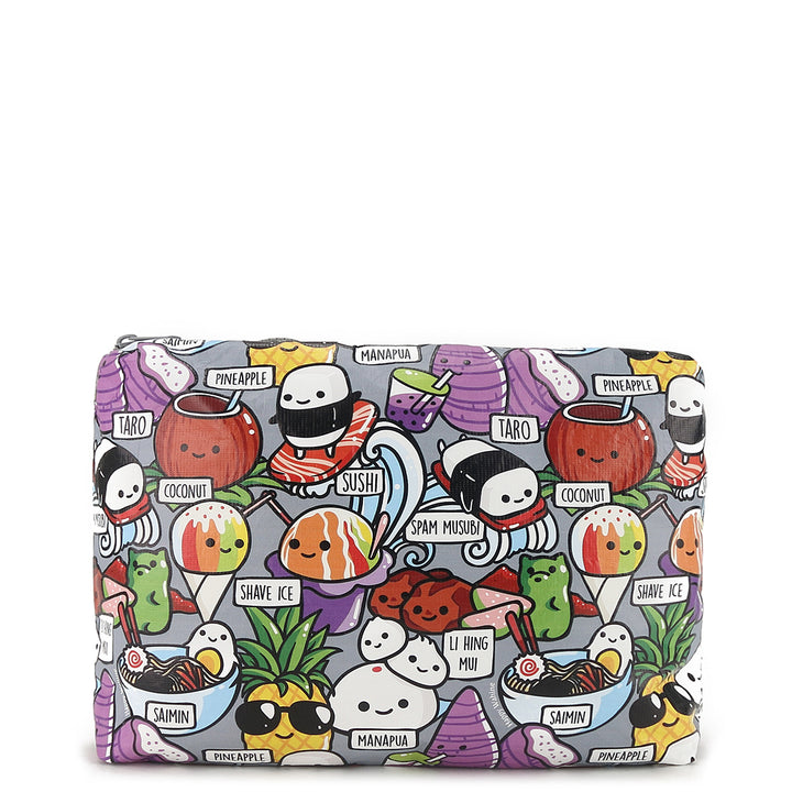 Wai Wai Pouch Medium Craving Hawaii Grey