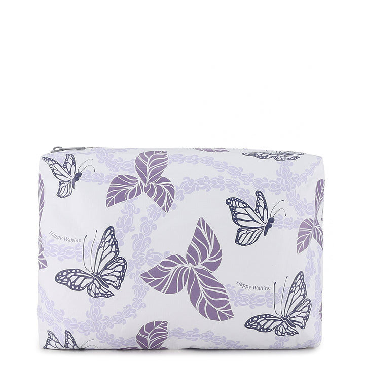 Wai Wai Pouch Medium Crownflower Purple