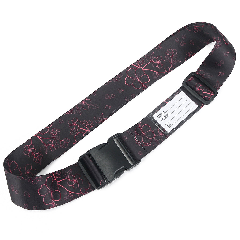 Luggage Strap Sakura Black – Happy Wahine