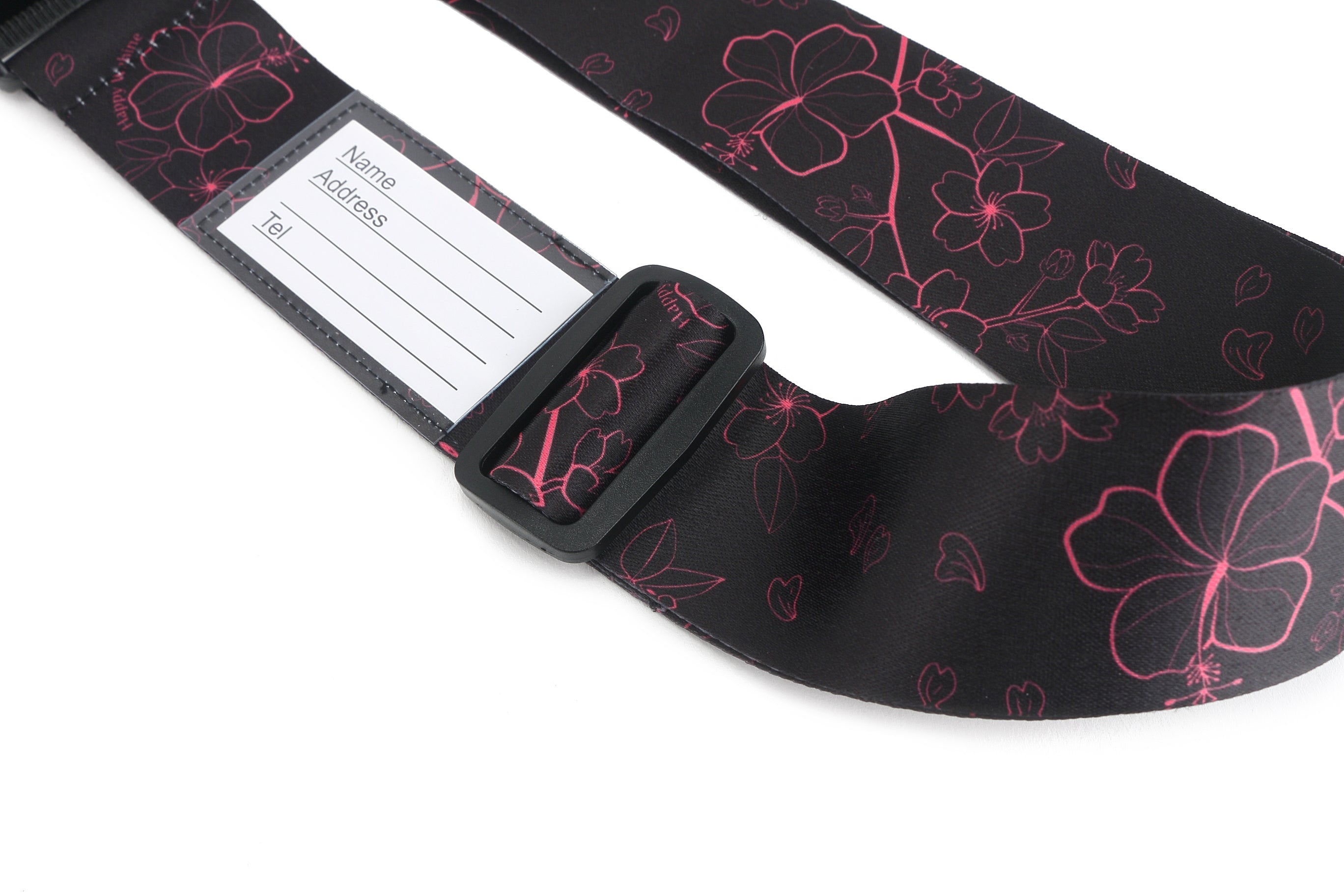 Luggage Strap Sakura Black – Happy Wahine