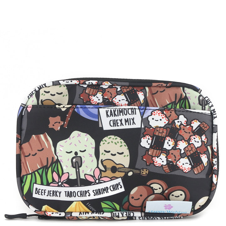 Tech Organizer Local Snacks Black