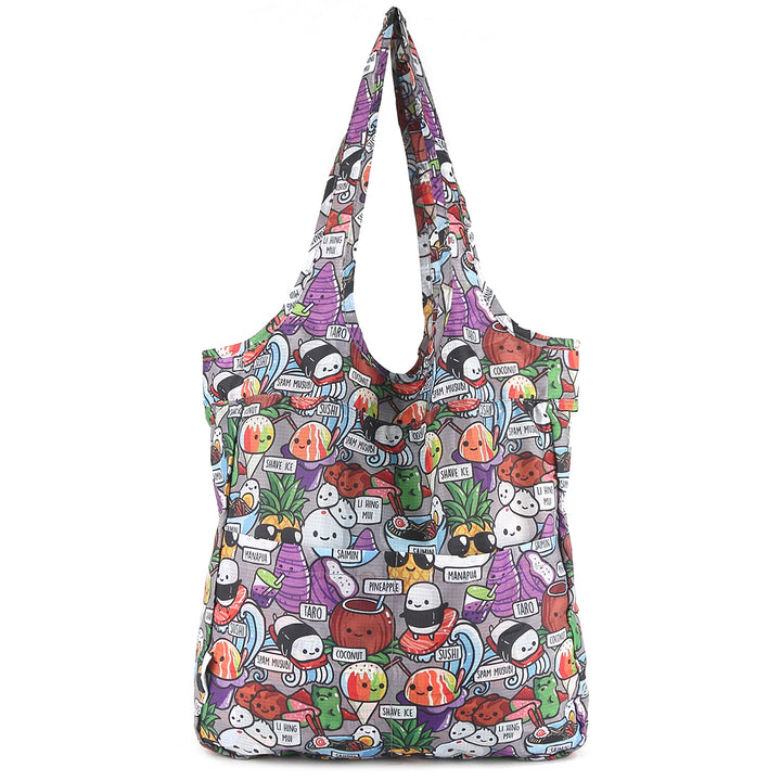 Foldable Bag Jacqueline Craving Hawaii Grey