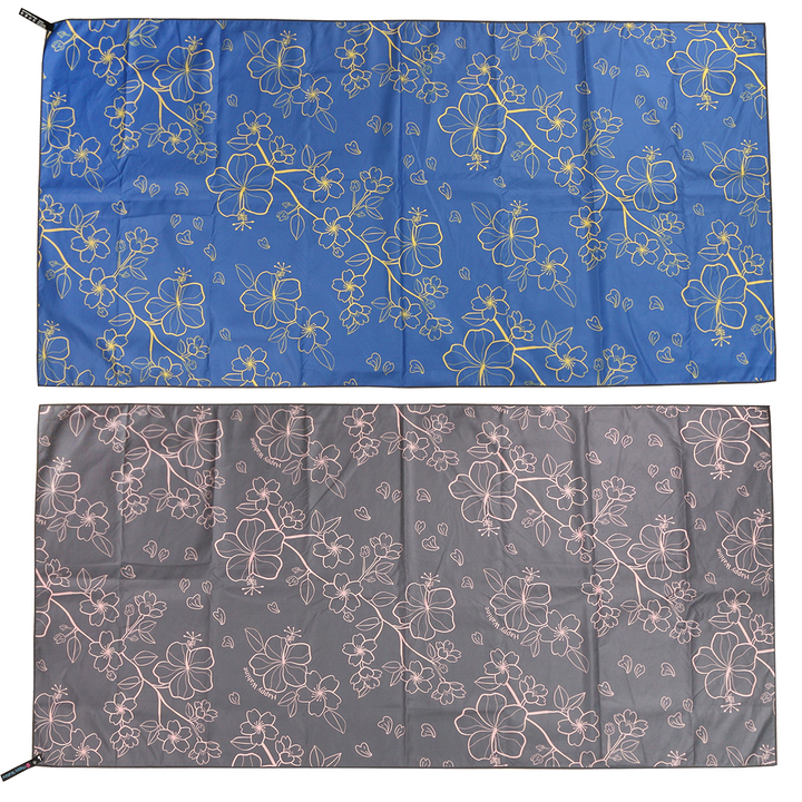Beach Towel Reversible Sakura Grey