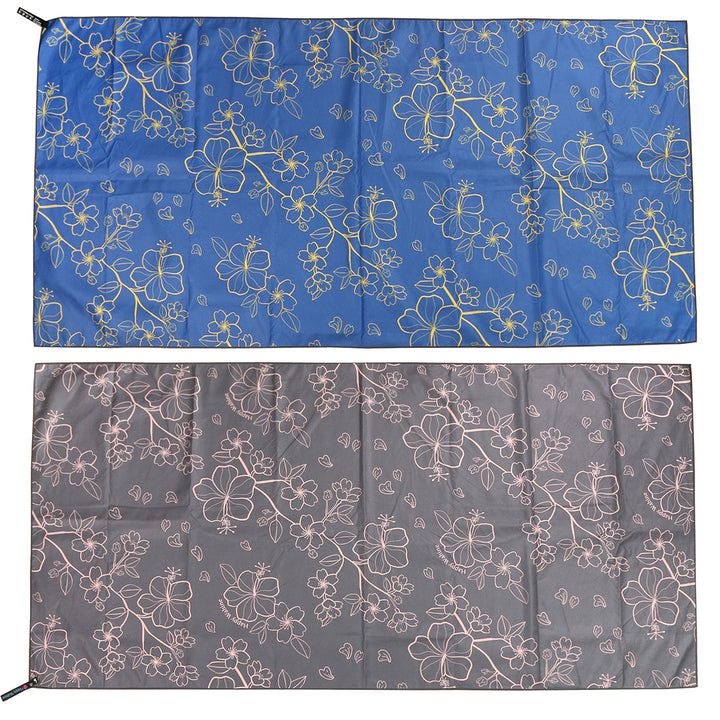 Beach Towel Reversible Sakura Grey