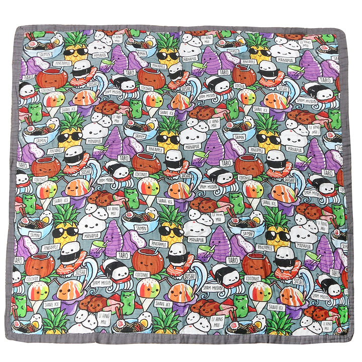 Baby Blanket Craving Hawaii Grey