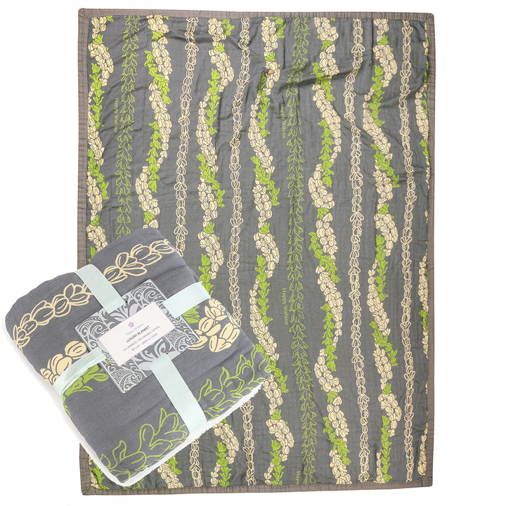 Luxury Bamboo Blanket Pakalana Grey