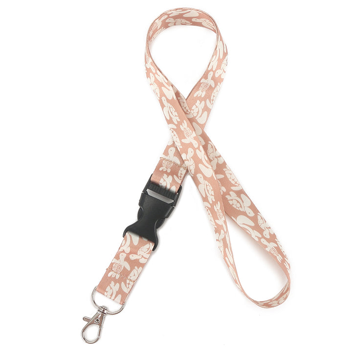 Lanyard Aloha Turtle Pink