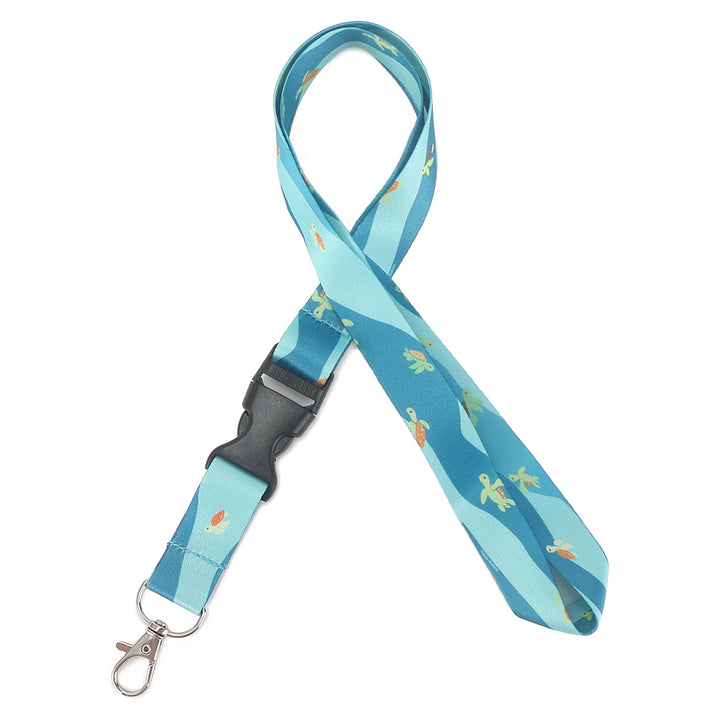 Lanyard Mini Turtle Blue