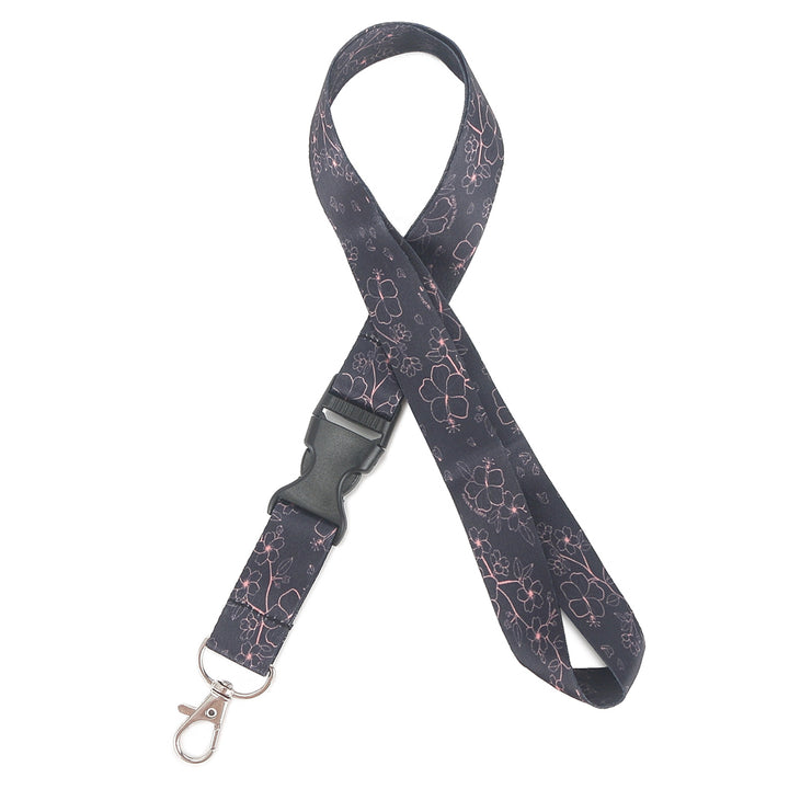 Lanyard Sakura Black