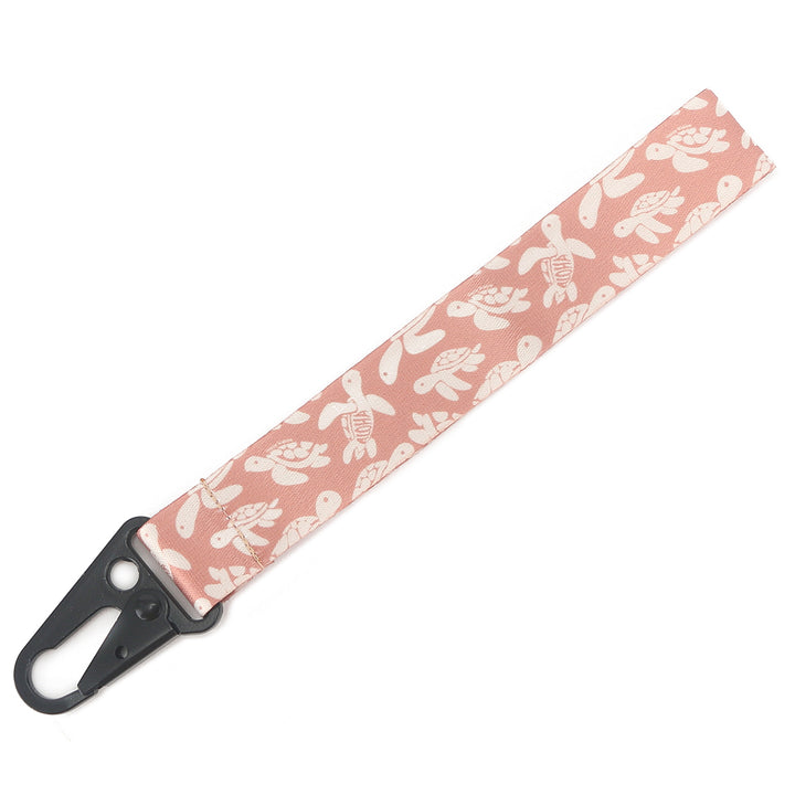 Lanyard Short Aloha Turtle Pink