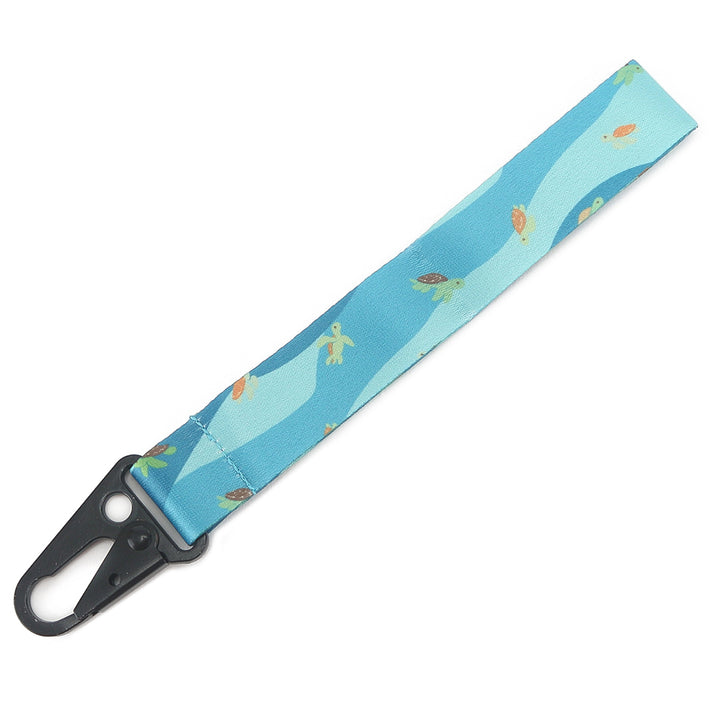 Lanyard Short Mini Turtle Blue