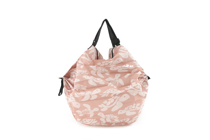 Foldable Bag Jazmine Aloha Turtles Pink