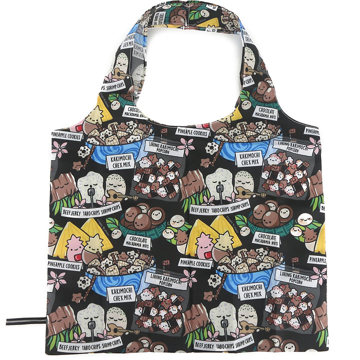 Foldable Bag Jake Local Snacks Black