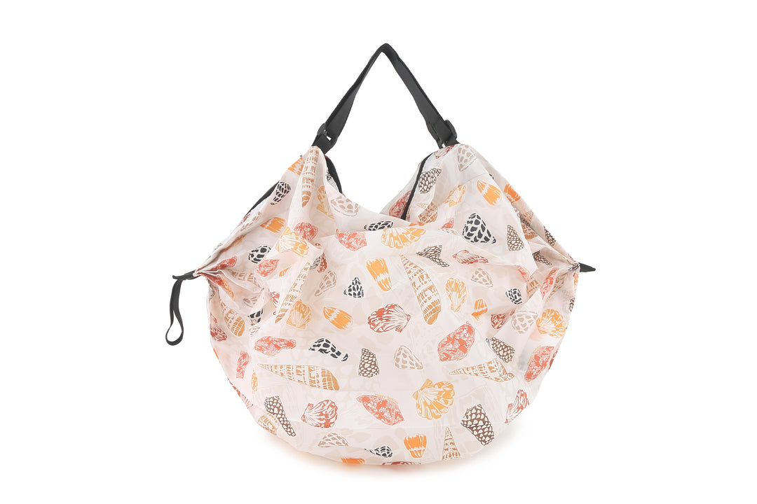 Foldable Bag Jazmine Cone Shells White