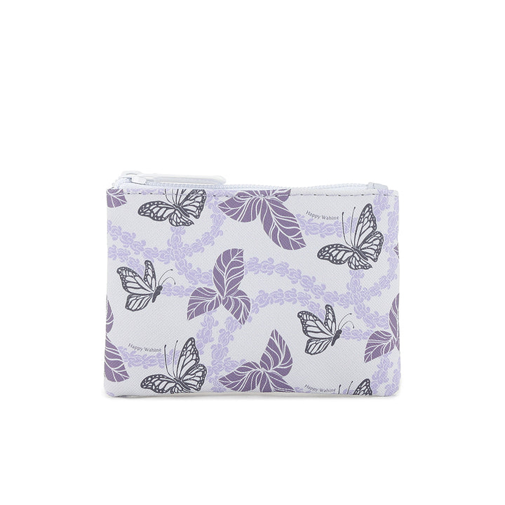 Pouch Zip Small Crownflower Purple