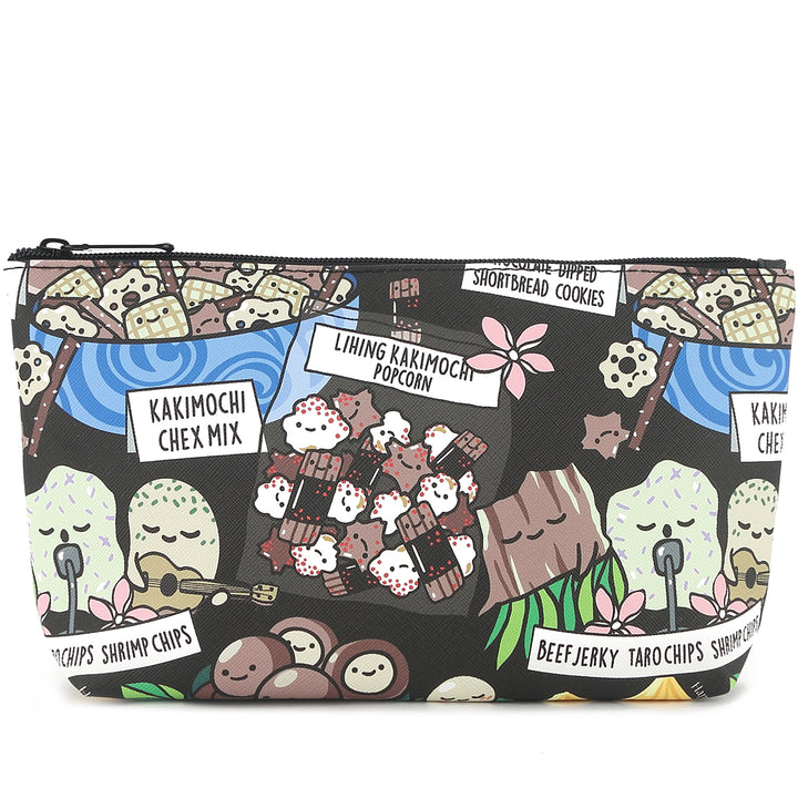 Pouch Gusset Medium Local Snacks Black