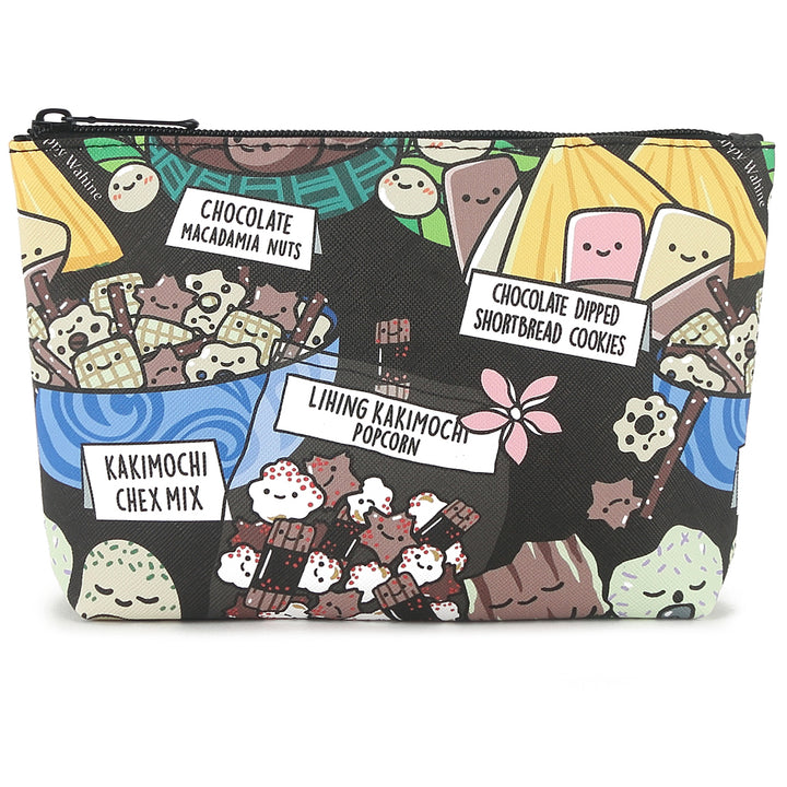 Pouch Gusset Small Local Snacks Black