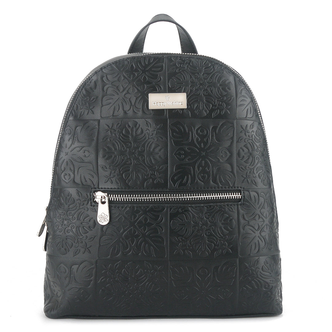 Accent quilting bag／black Quilt Embossed Black – Happy Wahine