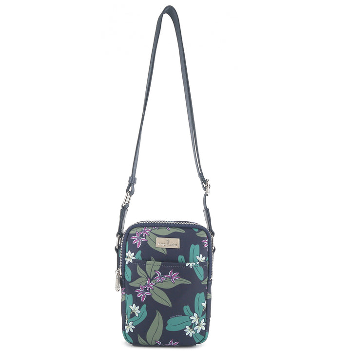 Crossbody Small Ke'olu Naupaka Navy