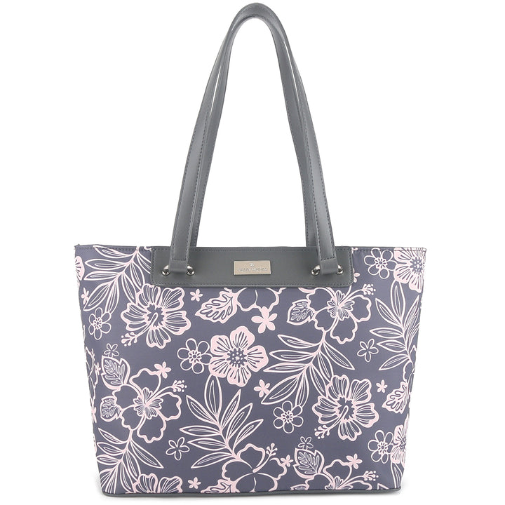 Tote Bag Ke'olu Cherry Blossom Grey