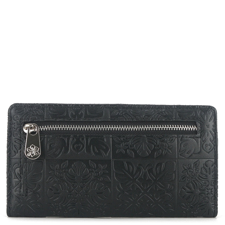 Wallet Teyla Quilt Embossed Black