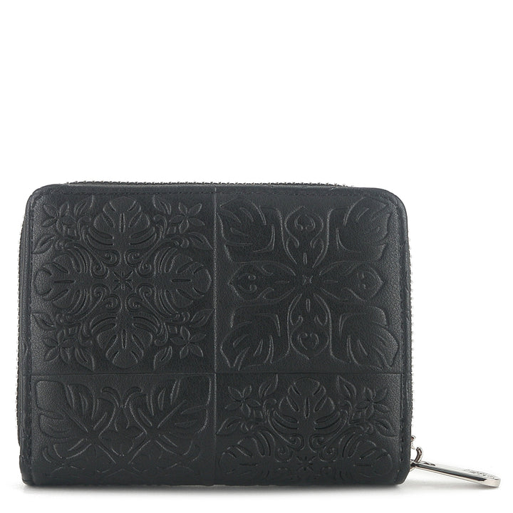 Wallet Meily Quilt Embossed Black