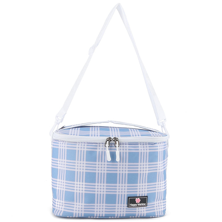 Cooler Tote Medium Palaka Blue