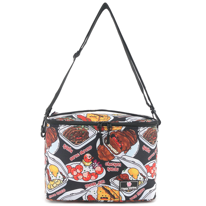 Cooler Tote Medium Plate Lunch Black