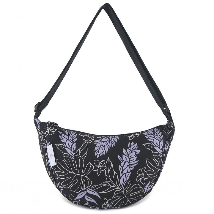 Crossbody Moon Bag Ginger Black