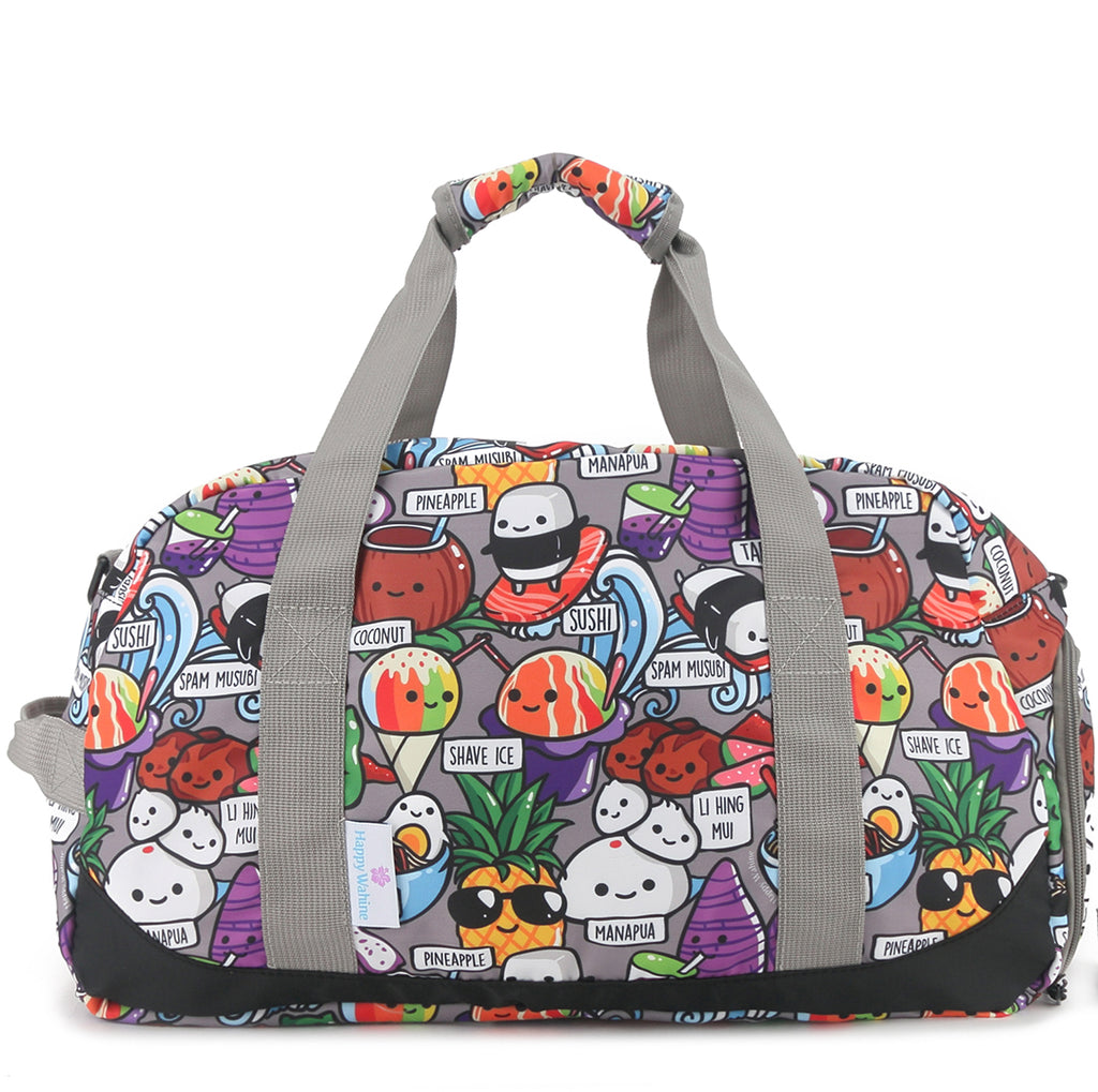 Sports Bag Craving Hawaii Grey – Happy Wahine
