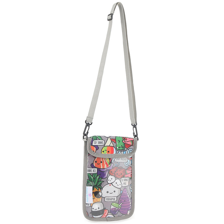 Crossbody Phone Pouch Craving Hawaii Grey