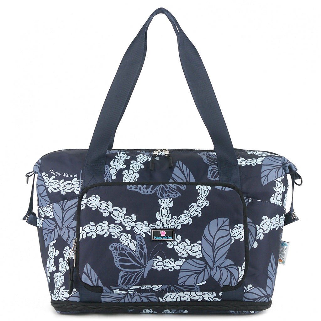 CIO HAPPY BAG 2025 ミッドナイトブルー Foldable Duffle Sydney Crownflower Navy – Happy Wahine