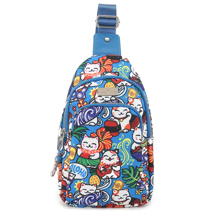 Sling Bag Ke'olu Neko Teal