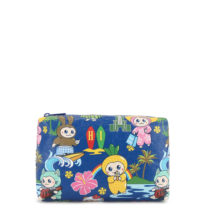 Wai Wai Pouch Small Local Monsters Blue