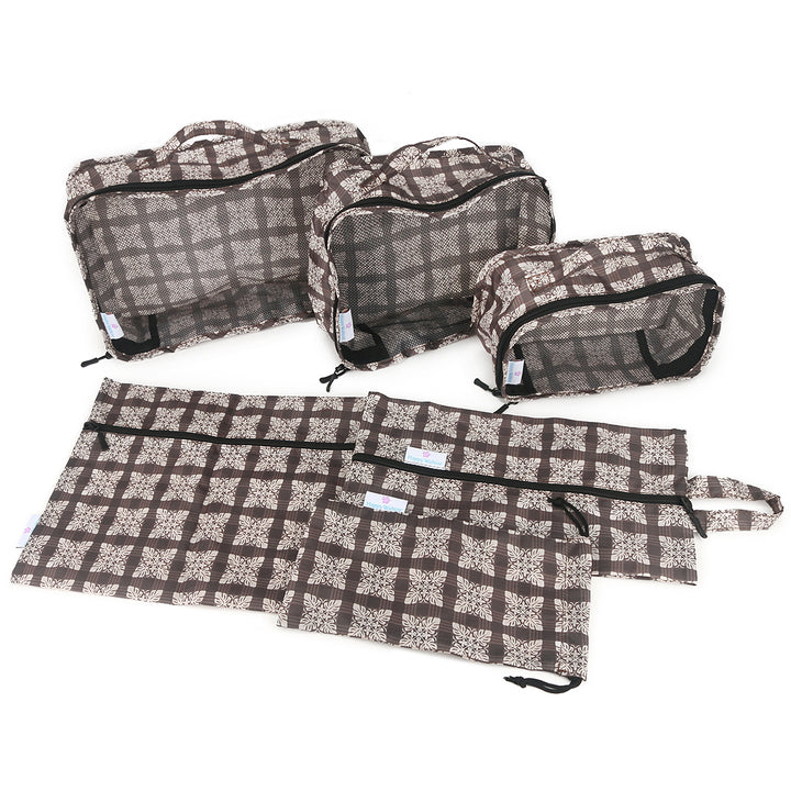 Packing Cubes Quilt Palaka Brown (6-piece)