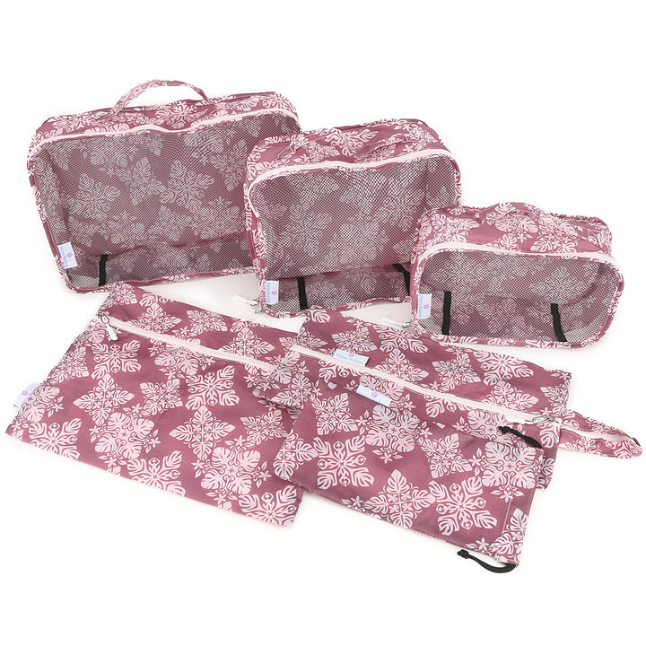 Packing Cubes Quilt Dusty Rose (6-piece)