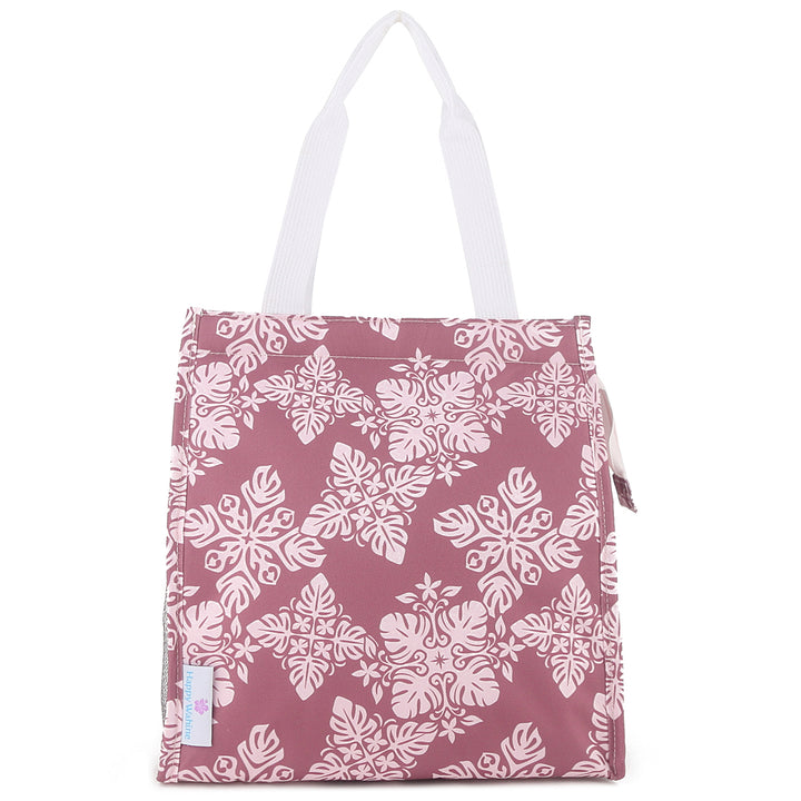 Lunch Tote Insulaed Quilt Dusty Rose