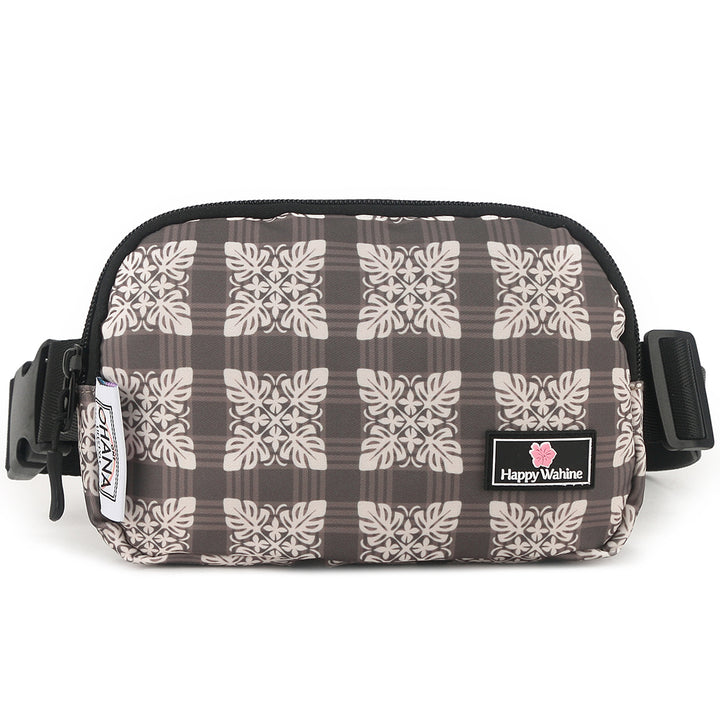 Belt Bag Jenna Quilt Palaka Brown