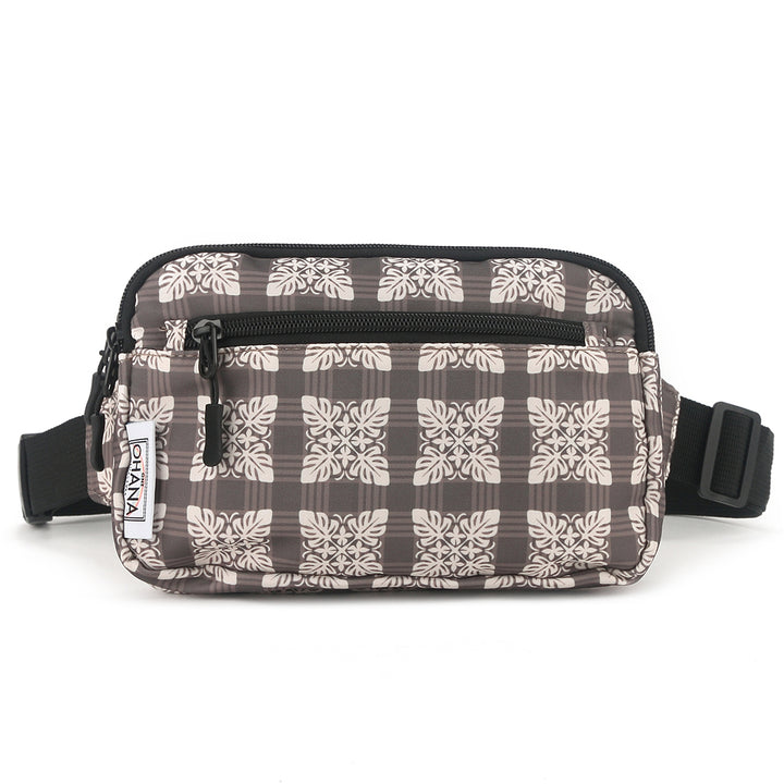 Belt Bag Kasie Quilt Palaka Brown
