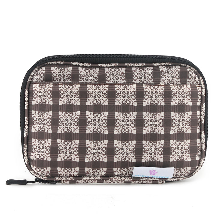 Tech Organizer Quilt Palaka Brown