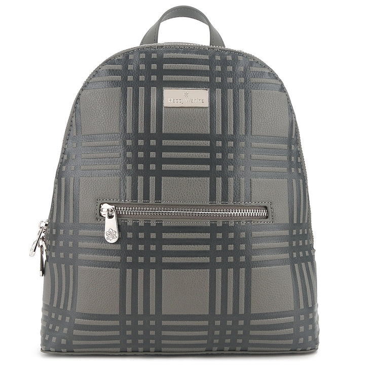 Backpack Tiffany Palaka Embossed Grey