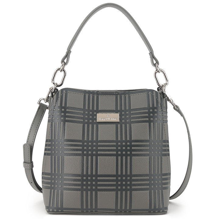 Crossbody Abby Palaka Embossed Grey