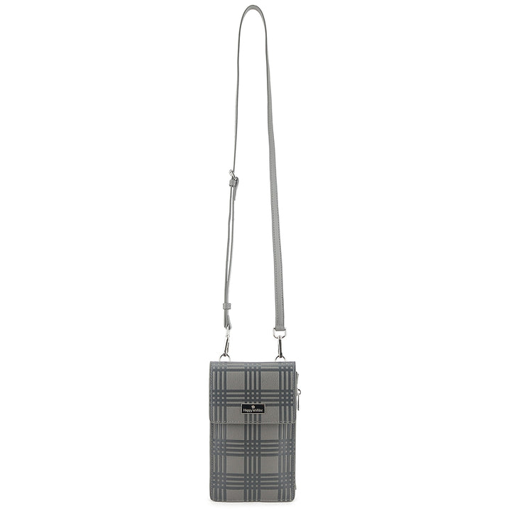 Crossbody Anna Palaka Embossed Grey