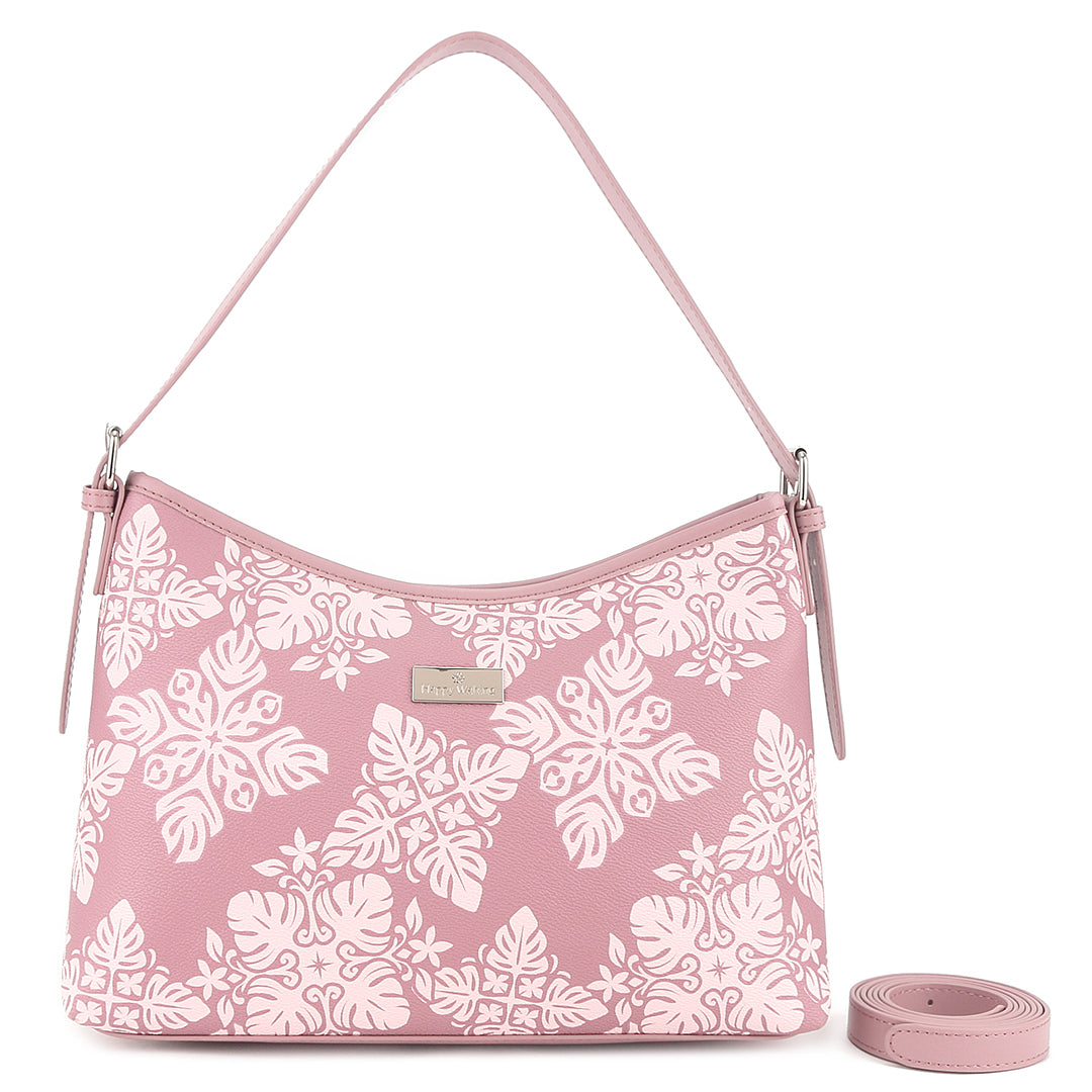 Shoulder Bag Edith Quilt Dusty Rose